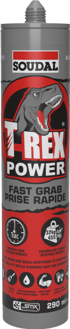 T-Rex Construction Adhesive - White - 290ml