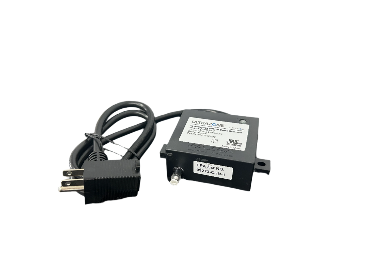 Ultrazone Bathtub Ozone Generator - Balboa