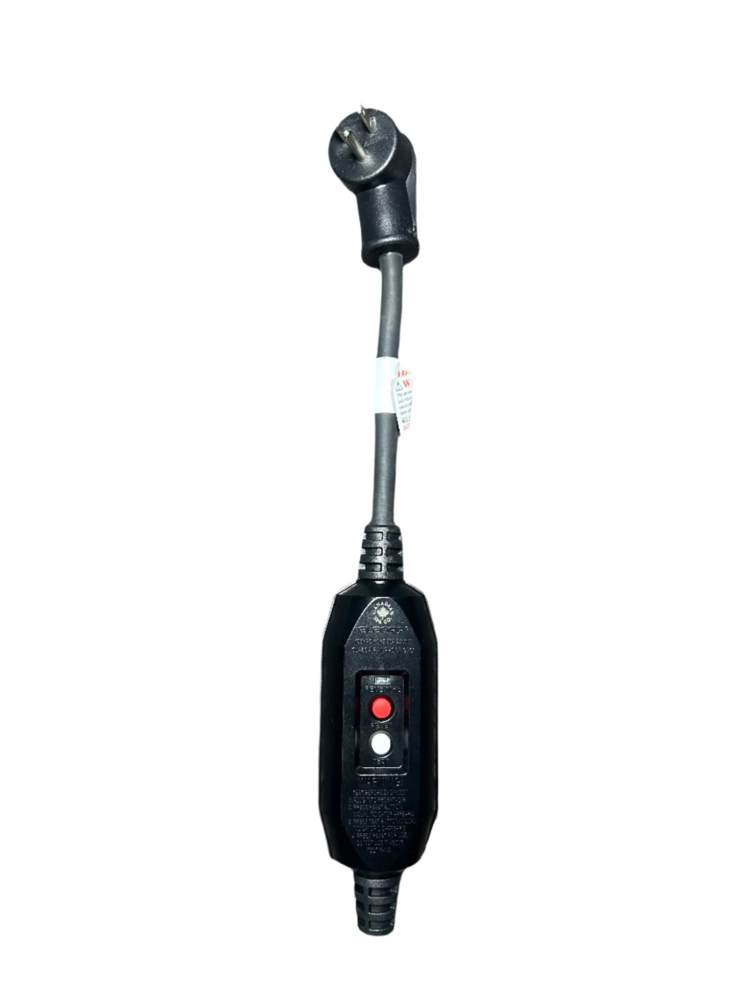 GFCI Inline Head With Right Angle Plug (No Cord)