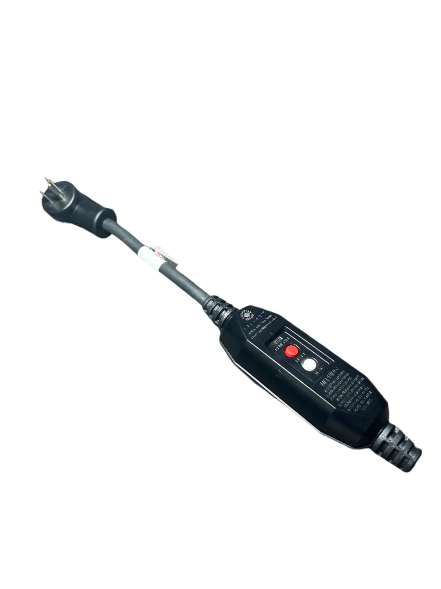 GFCI Inline Head With Right Angle Plug (No Cord)