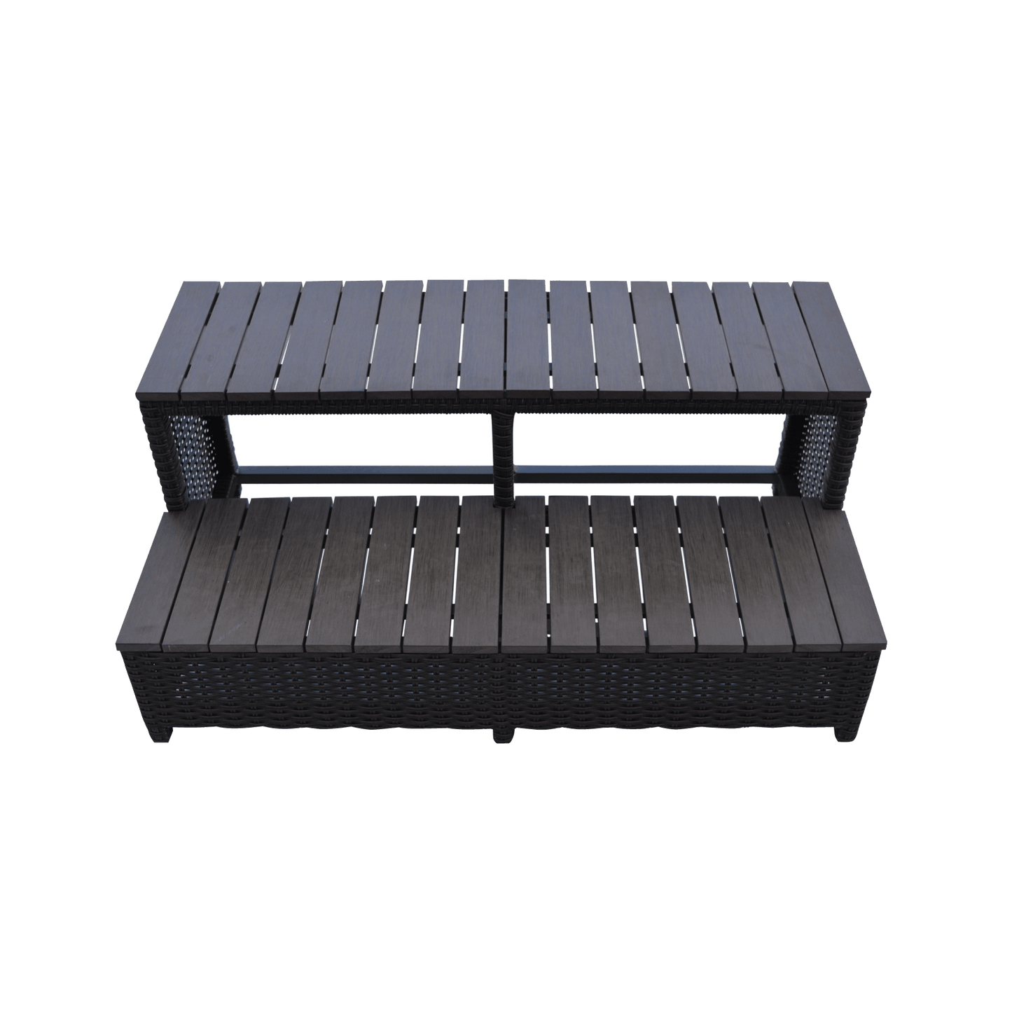 Wicker Spa Step - 79in Spas