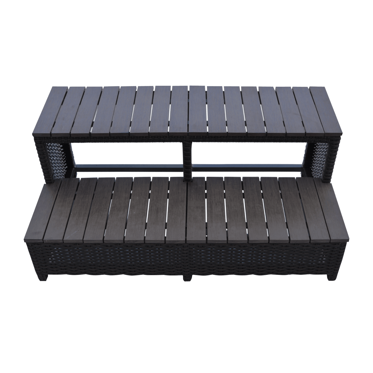 Wicker Spa Step - 90in Spas