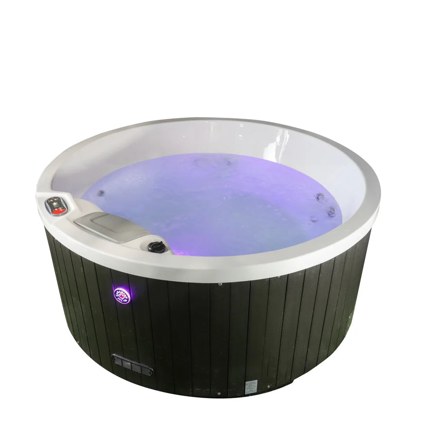 RAW - Black Ice Black Round Cabinet Panel