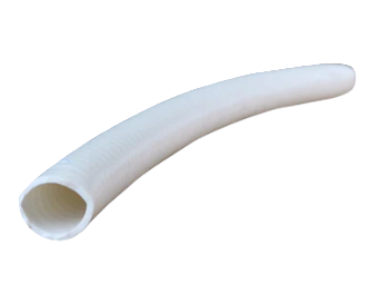 Pipe - White Flexi - 3/8in - per FT