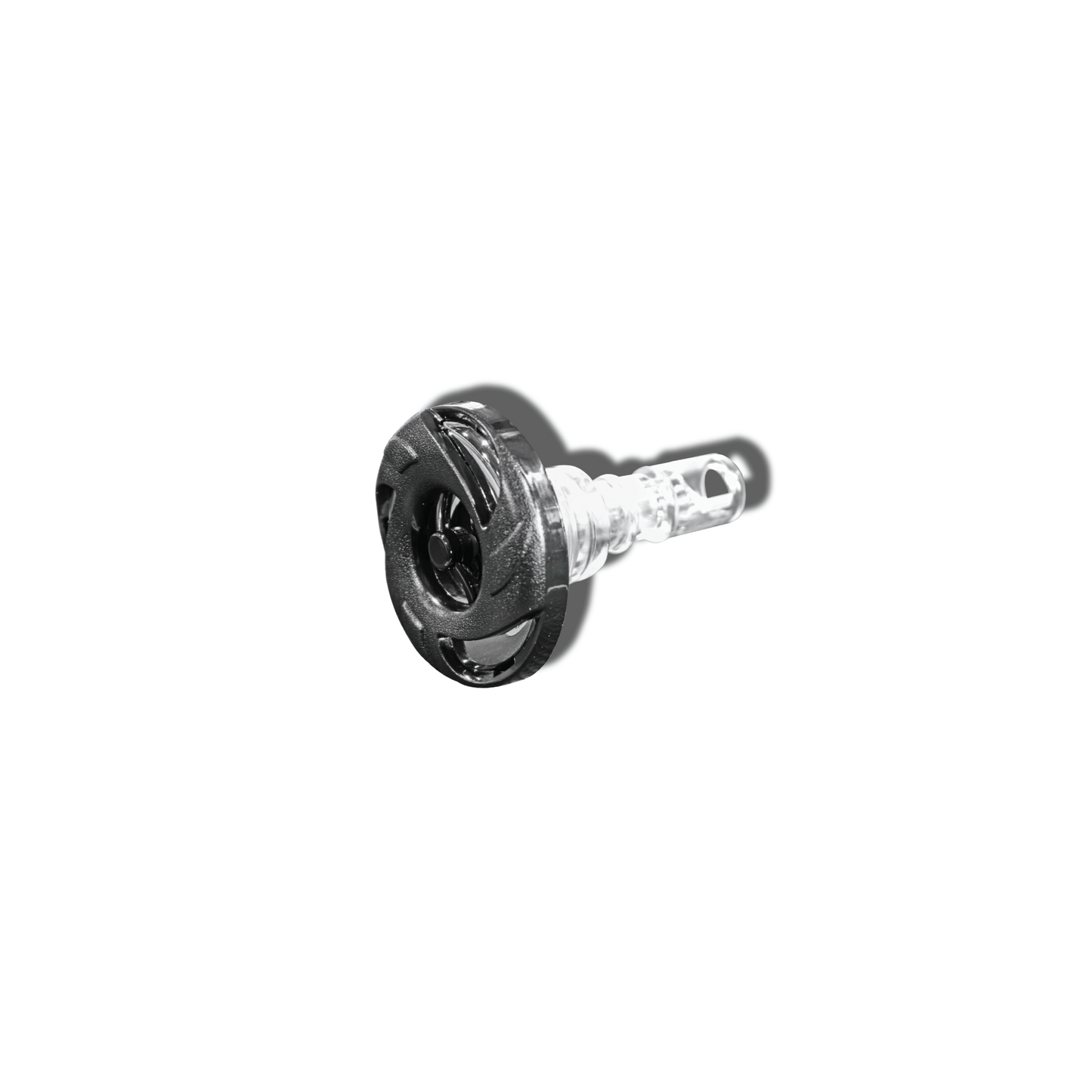 Jet insert, Thread-in, Massage, Small 2in - Moon (GL)