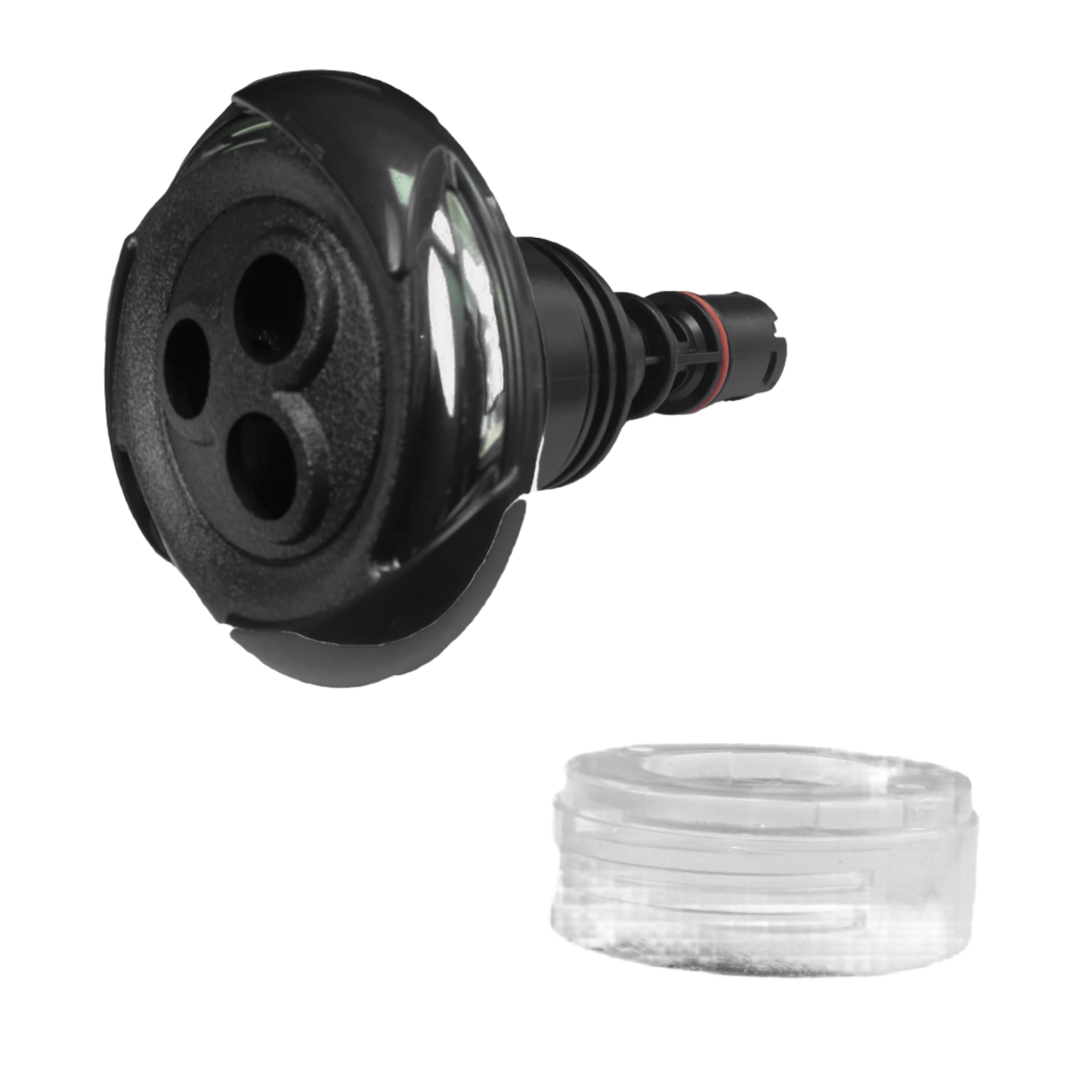 Jet Insert, Thread-in, Massage, Medium 3.5in - Hurricane (CSC)