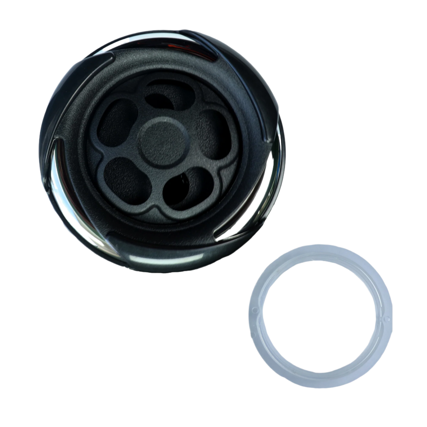 Jet Insert, Thread-in, Massage, Large 5in - Hurricane (CSC)
