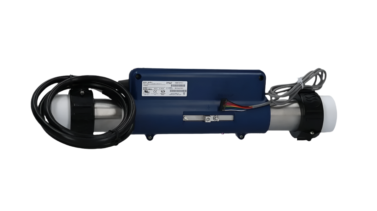 Flo-Thru Heater Assembly, 4 kW - Gecko heat.wav