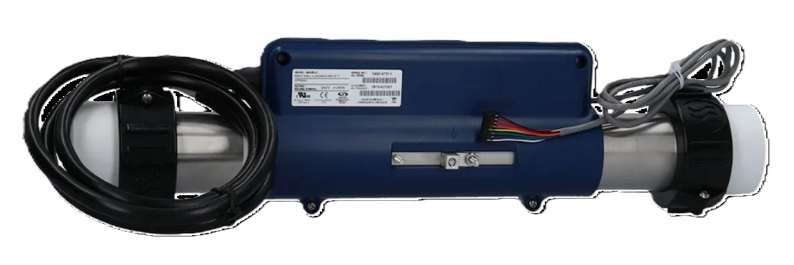 Flo-Thru Heater Assembly, 4 kW - Gecko heat.wav