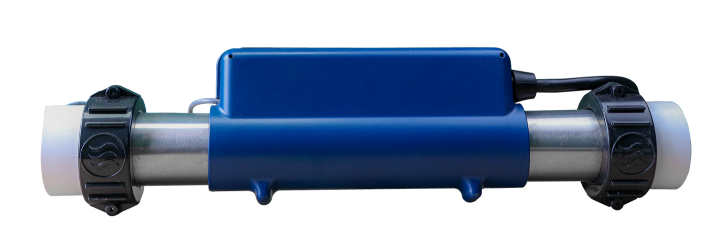 Flo-Thru Heater Assembly, 4 kW - Gecko heat.wav