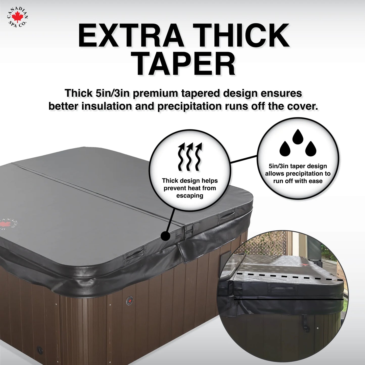 OEM Spa Cover - Cambridge - Black