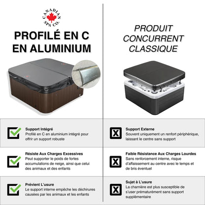 OEM Spa Cover - Cambridge - Black