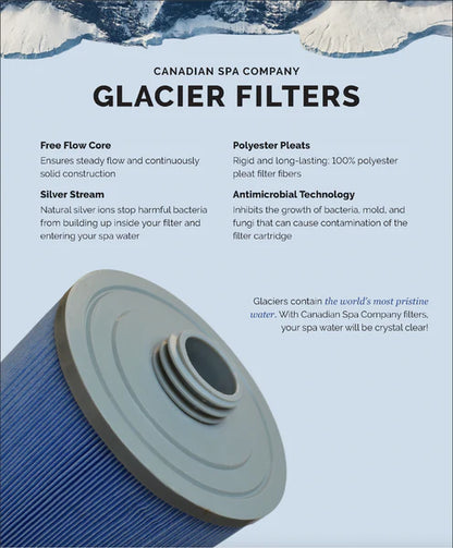 50 sqft Antimicrobial Filter Cartridge ft. M-Pleat Design