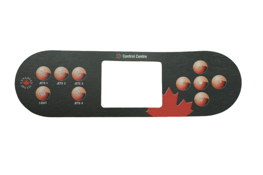 Topside Overlay, 4 Pump - Balboa TP700