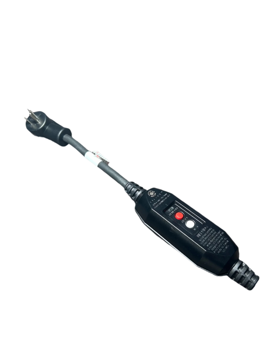 GFCI Inline Head With Right Angle Plug (No Cord)