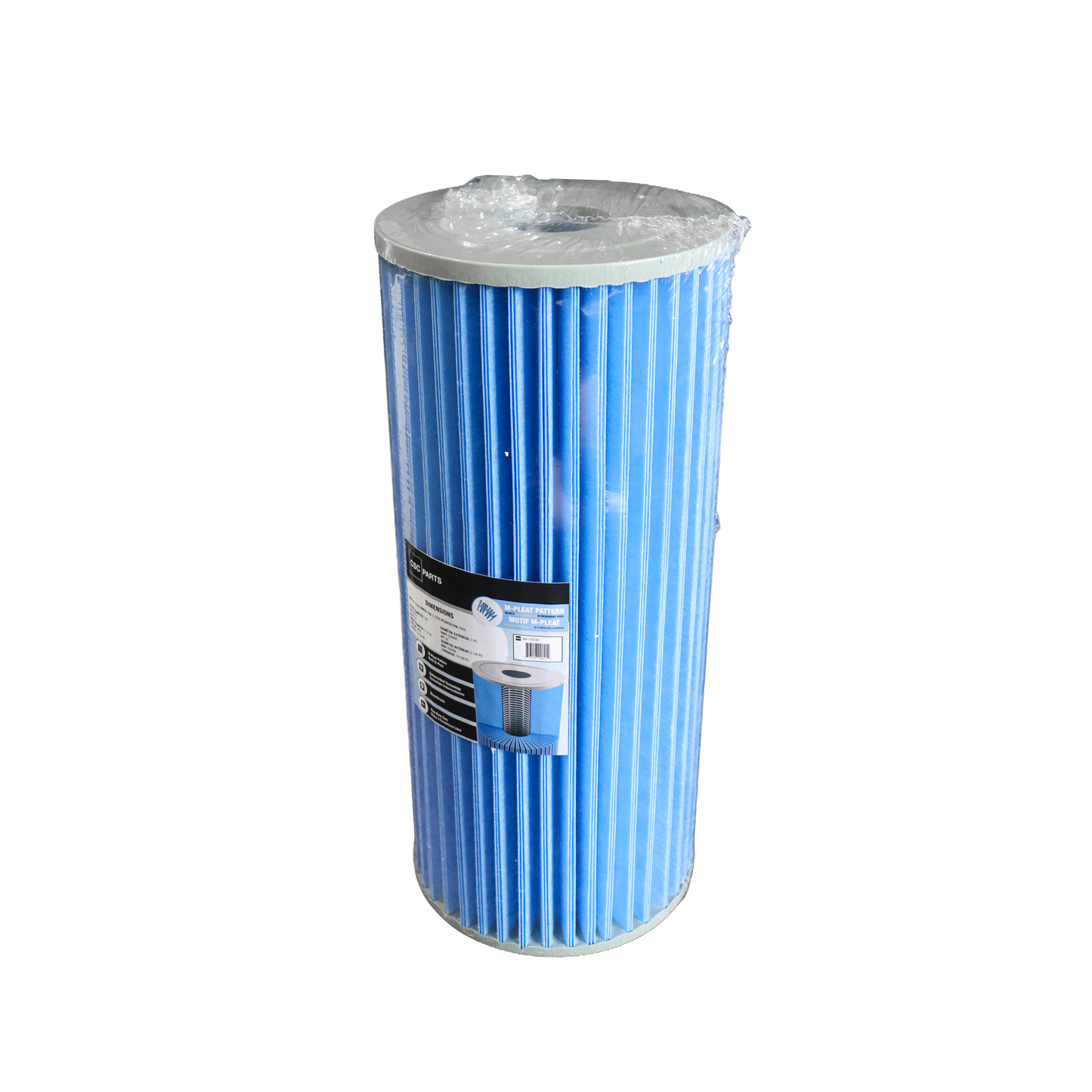 50 sqft C-7656 Antimicrobial Filter Cartridge ft. M-Pleat Design
