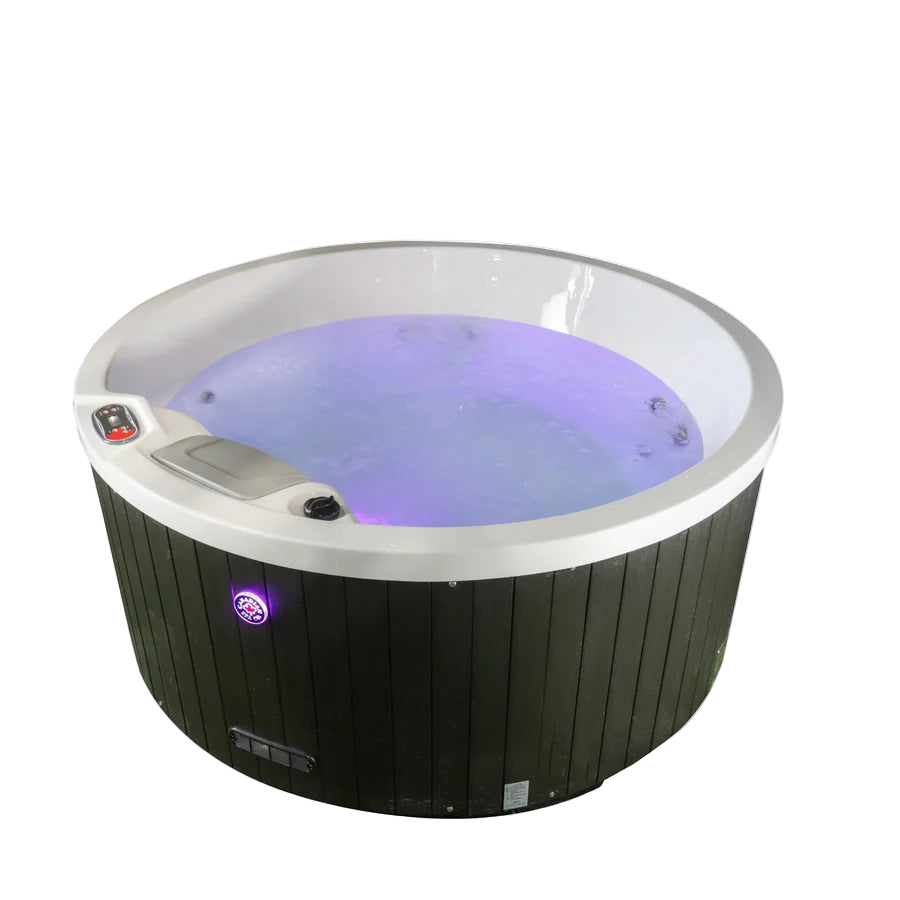 RAW - Black Ice Black Round Cabinet Panel