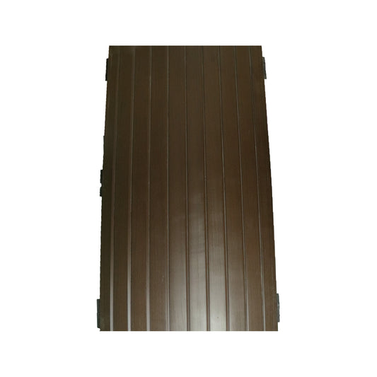 RAW - Black Ice Corner Panel, 6R x 48in - Brown