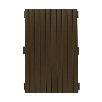 RAW - Black Ice Corner Panel, 48in x 11in- Brown