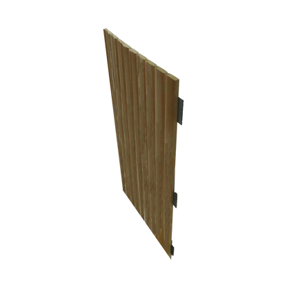 RAW - Black Ice Corner Panel, 48in x 11in- Brown