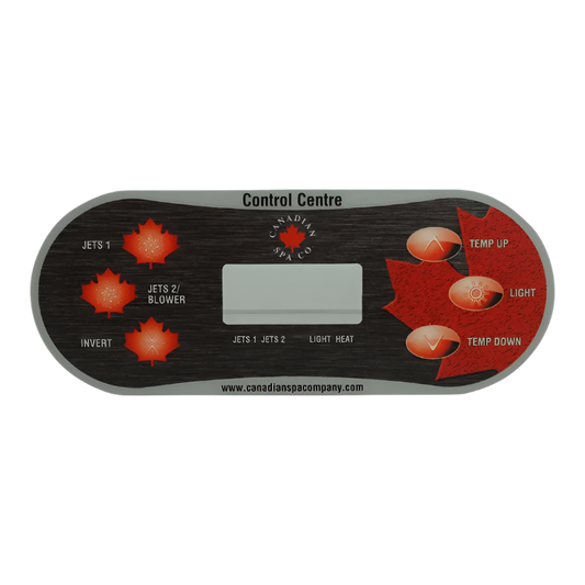 DISC - Topside Overlay, 2 Pump - Balboa TP600 (CSC)