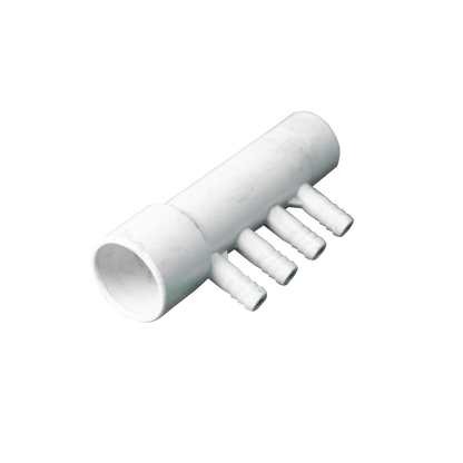 Air Manifold 1in S x 1in SP x 4-Port 3/8in RB