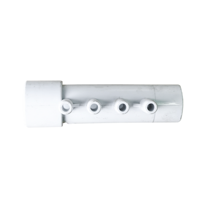 Air Manifold 1in S x 1in SP x 4-Port 3/8in RB