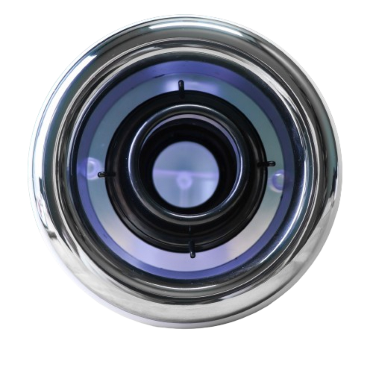 Jet Body & Insert - Swim Jet, 6in Chrome/Black - Swim Spa(Hurricane)(CSC)(GL)