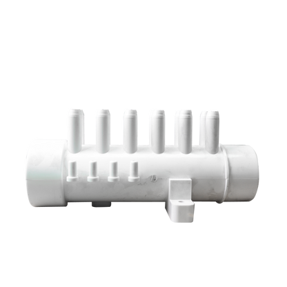 Air Manifold 1in S x 1in SP x 12-Port x 3/8in SB