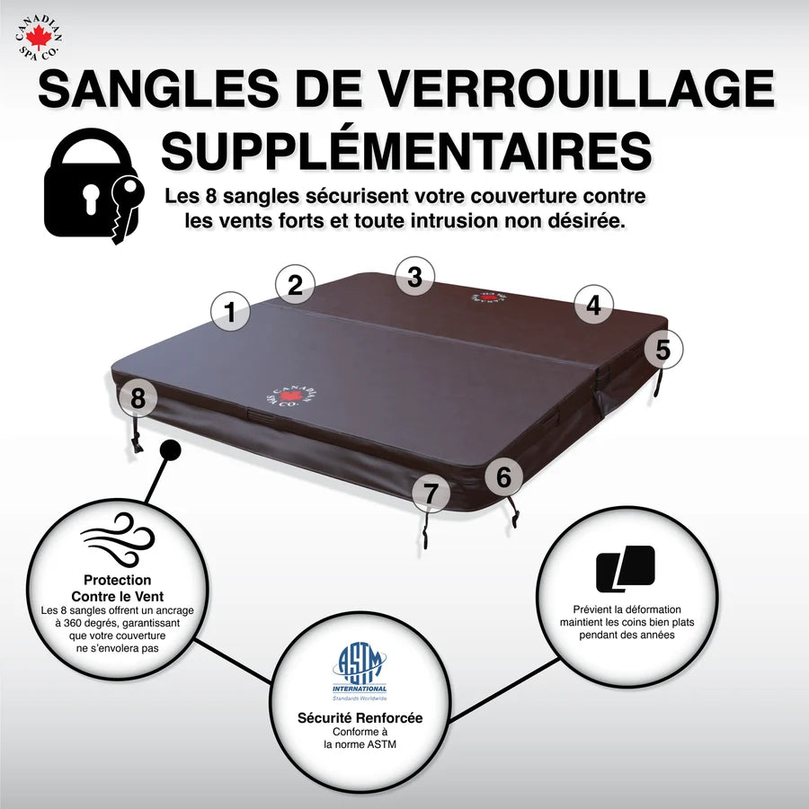 OEM Spa Cover - Cambridge - Black