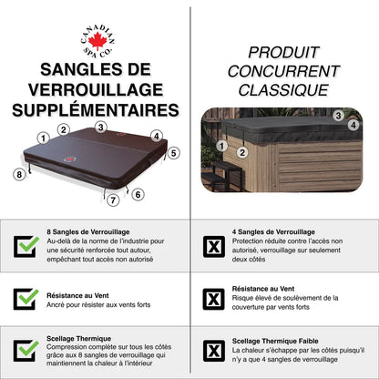 OEM Spa Cover - Cambridge - Black