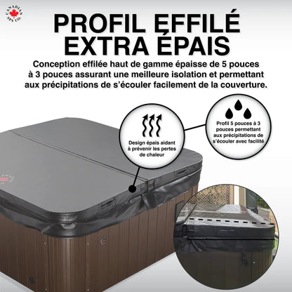 OEM Spa Cover - Cambridge - Black