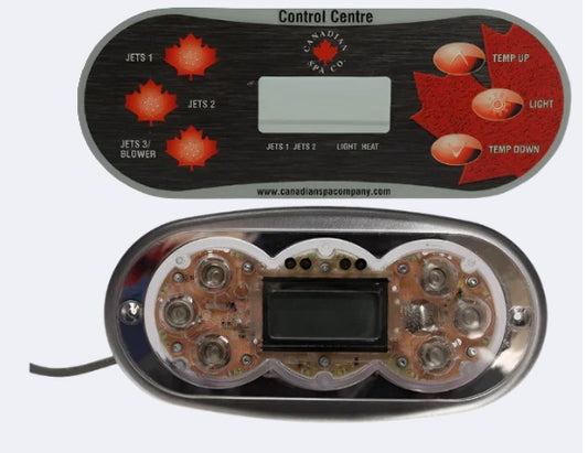 Balboa TP600 Topside Control Panel and 3 Pump Overlay Combo