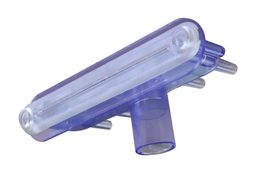Waterfall Body & Insert, Clear LED, 8in - Hurricane (CSC)