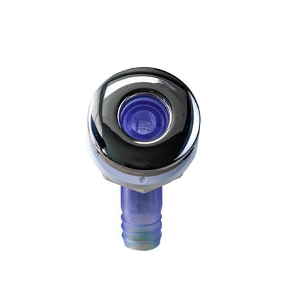 Jet Body & Fountain Insert, Clear LED - Black Ice