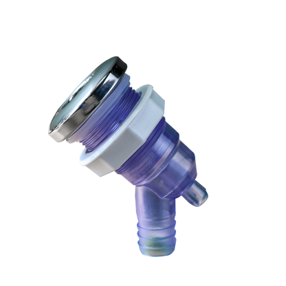 Jet Body & Fountain Insert, Clear LED - Black Ice